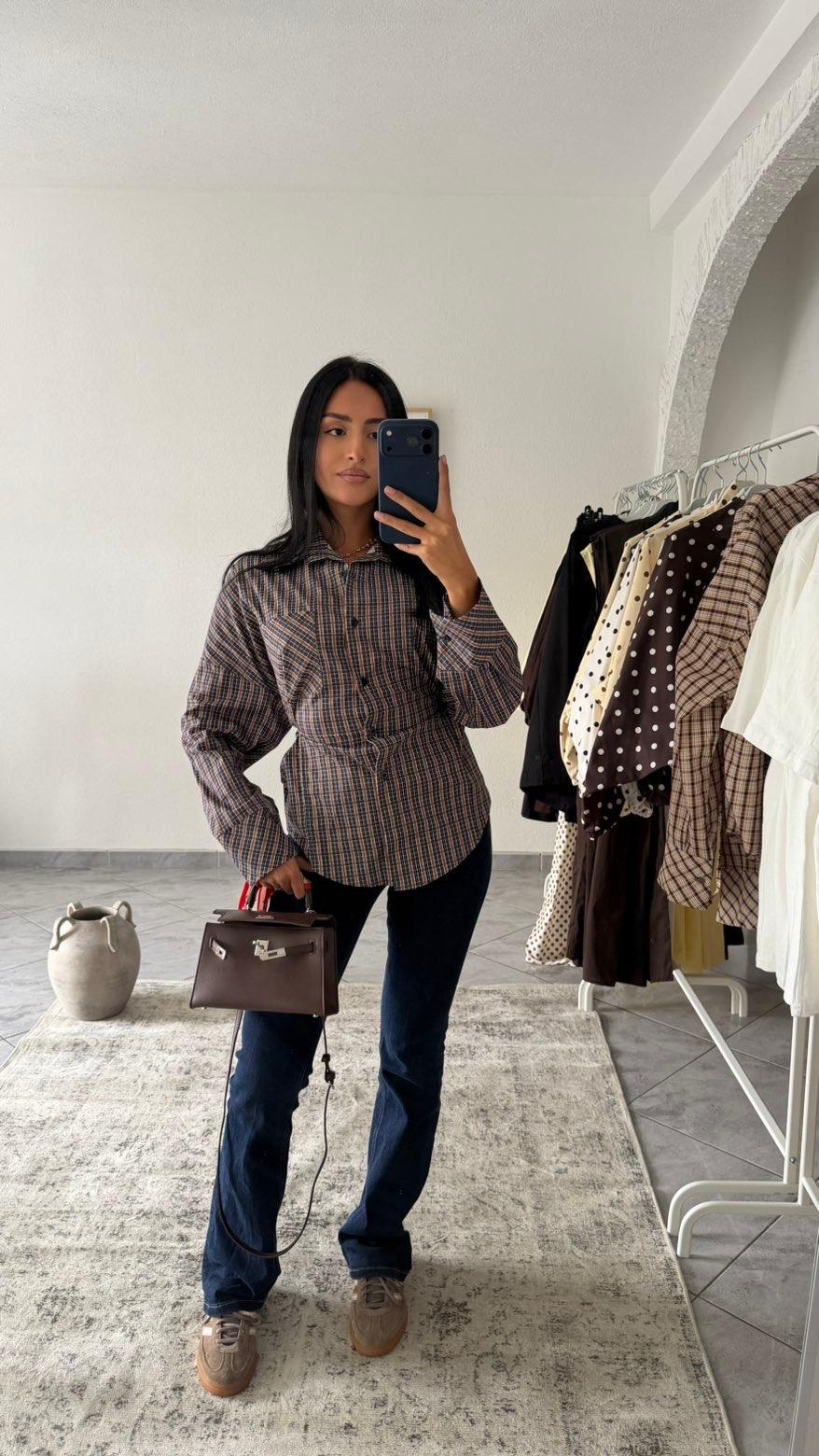 chemise a carreaux